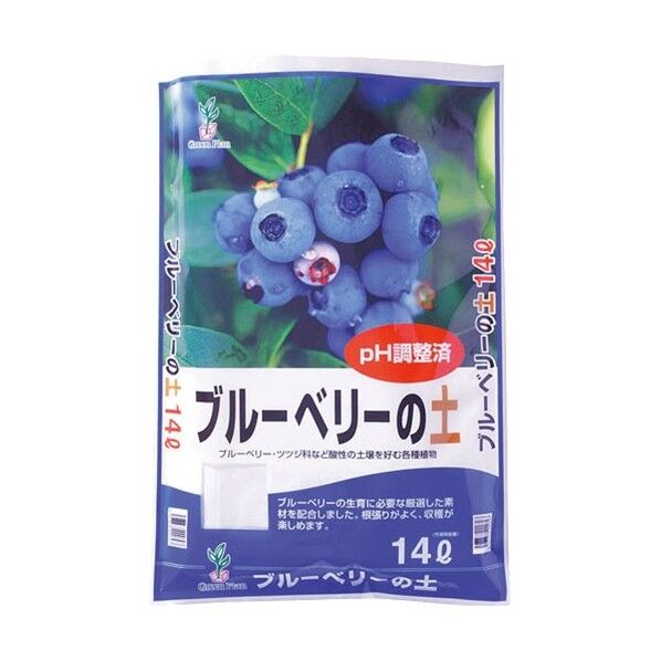 グローバル ブルーベリーの土 14L 1個...