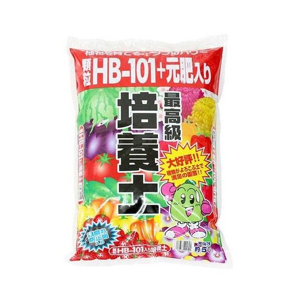 グローバル HB101入り培養土 5L 1個...