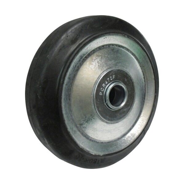 プレス金具用ゴム車輪 75 W75 1点