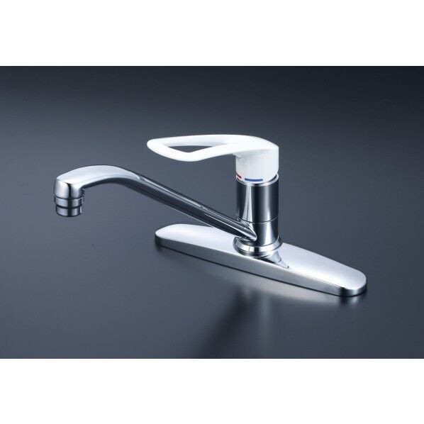 シングル混合栓 長尺ハンドル