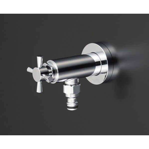 KV K1400SPZ 寒 屋外ホース接続ニップル水栓 K1400SPZ 1個