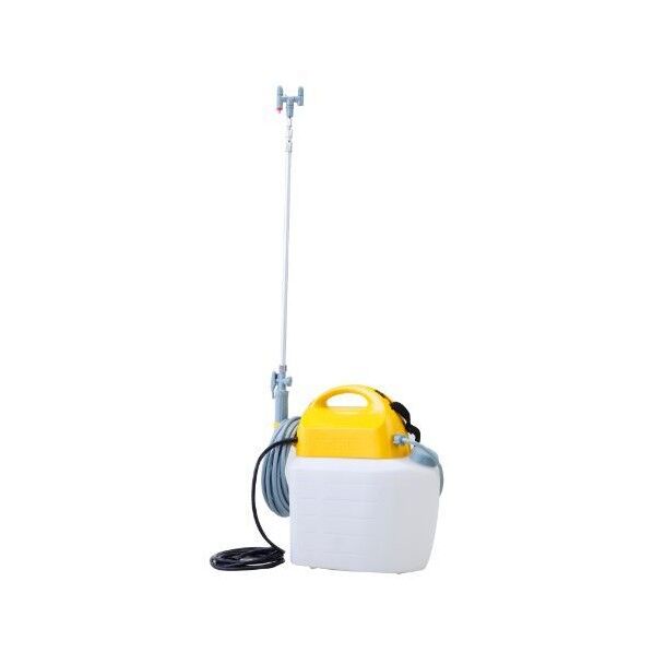 電気式噴霧器 黄.白 AC-100V 10L 消毒用 GT-10V 1