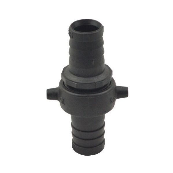 プラ製ホースジョイント 20ミリ 黒 口径20ミリ PA-031 1