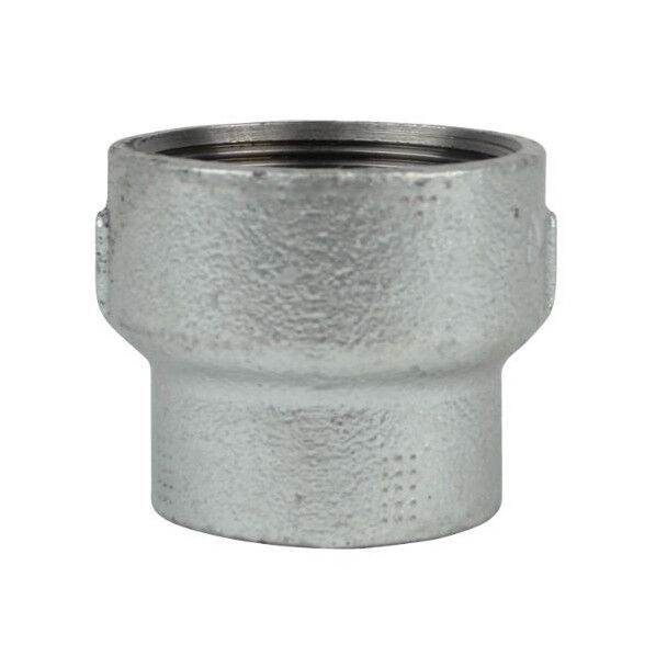 鉄製異径ソケット 40×25ミリ 銀 口径40ミリ PA-071 1