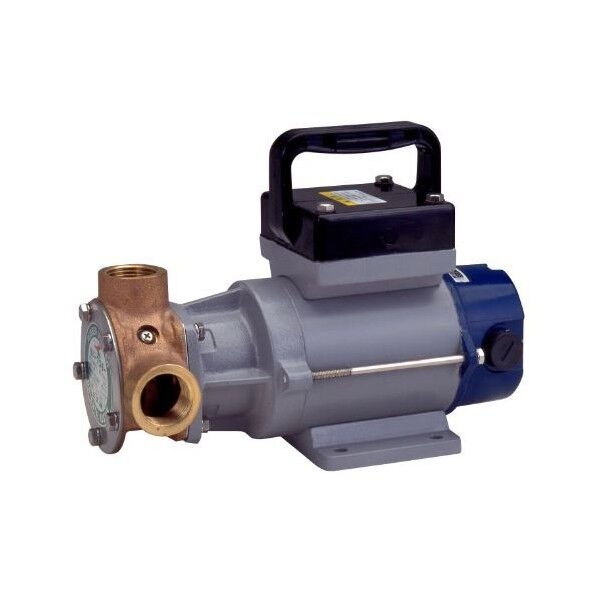 海水用モーターポンプ 灰.紺 口径25ミリ DC-24V MF-2524 1個