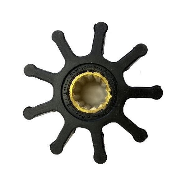 工進 KOSHIN ラバレックスポンプMF用インペラ 9枚羽根 黒 MF-40SRLA 1個...