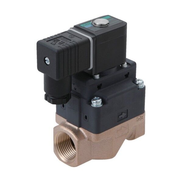 CKD 水用小形パイロット式電磁弁 FWD11-10A-02CSB-DC24V 1点