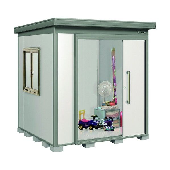 ヨド蔵MD合板床タイプ 豪雪型 床面積4.88m2 DZBU-2222HW SG 1点