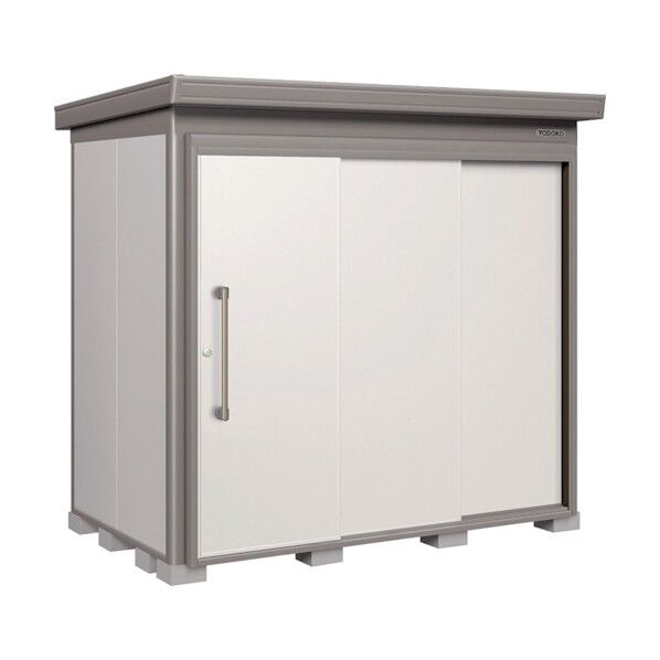 ヨド蔵MDスチール床タイプ 床面積4.10m2 DZB-2218HE-SG 1点