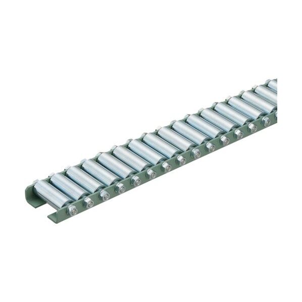 太陽工業 ホイールコンベヤ 重荷重用切削用 Φ30MM 幅80MM ピッチ35MM 機長2000MM TW-3080KL-P35-2000L 1点