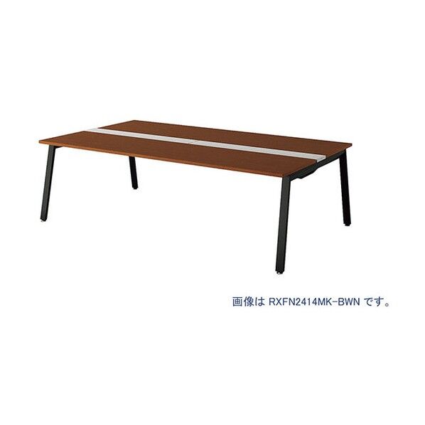 大型ベンチテーブル (基本型) (両面タイプ) RXFN1612K-BWN 1点