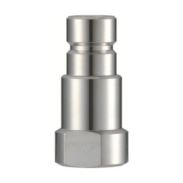クイックカップリング SH型 ステンレス製 高圧タイプ オネジ取付用 両バルブ CSH06P3 1点