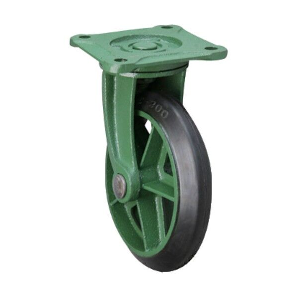 標準型自在金具付ゴム車輪 150 150PBRA 1点