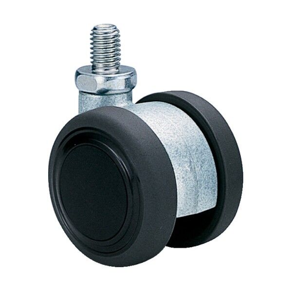 本体アルミダイカスト エラストマー車輪50径 AE50N8BL-14 1点