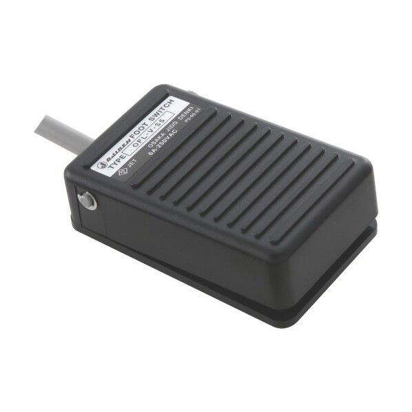 フットスイッチブラック VCTF0.75X2X1.5M OFL-V-S5 BK 1点