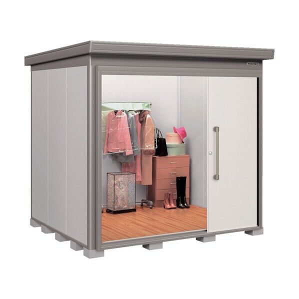 ヨド蔵MDスチール床タイプ 床面積5.65m2 DZB2522HESG 1点