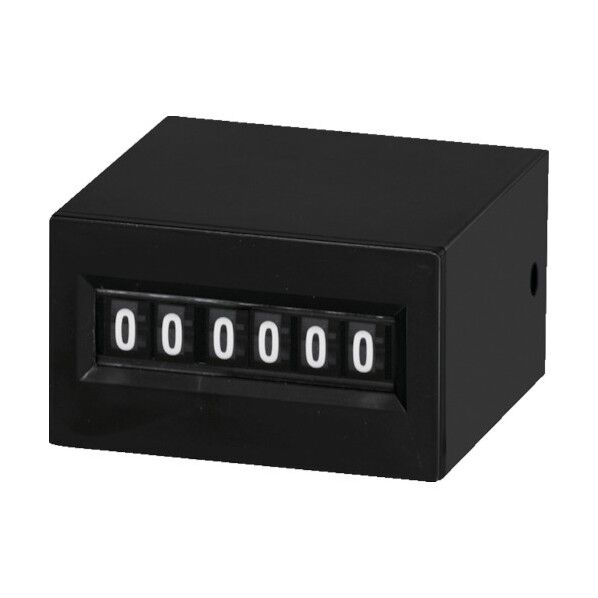 電磁カウンター(リセットナシ) 6桁 5.3×2.6mm MCU-6S AC200V 1点