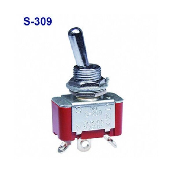 小型トグルスイッチ S-43R-J 1点