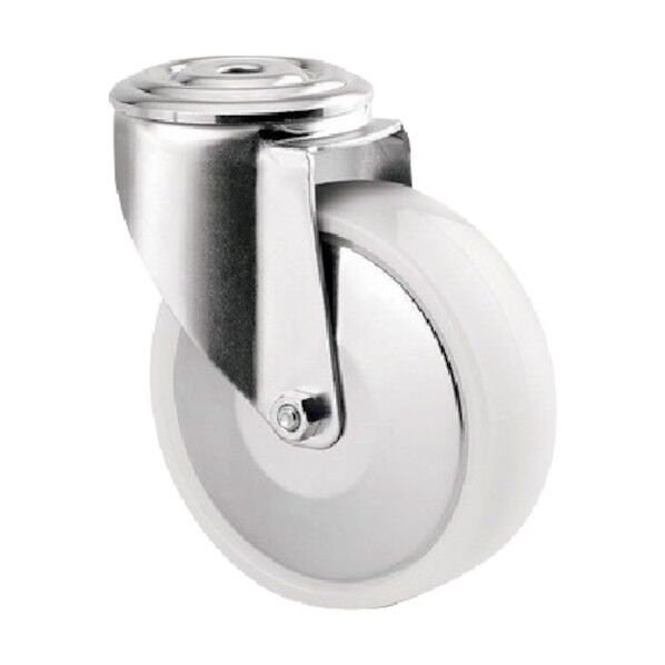 ボルト穴式キャスターALPHA(ナイロン車) φ80 自在式