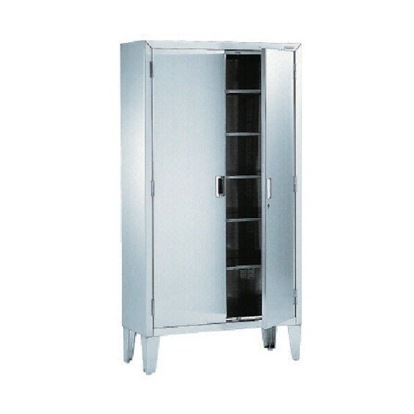 ステンレス保管庫両開タイプ