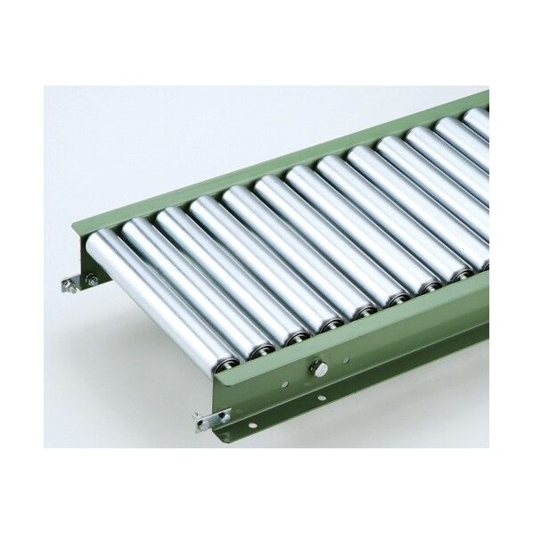 スチール製ローラコンベヤR4214PD型1500LX400WX75P R4214PDX1500L400W75P 1点