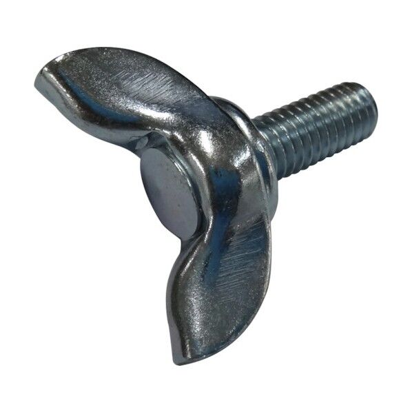 プレス蝶ボルト 鉄 ユニクロ 5×25 PWBT-ST-6U-525-300P 300本