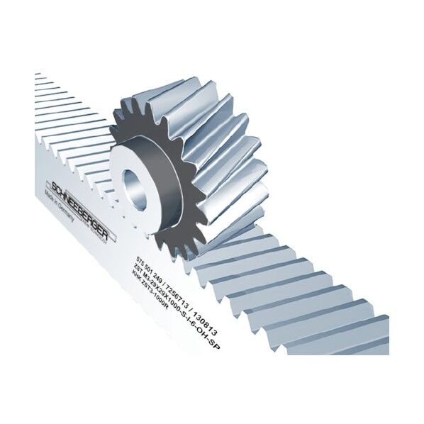 焼入歯研ヘリカルラック ZST4-2000R 1点
