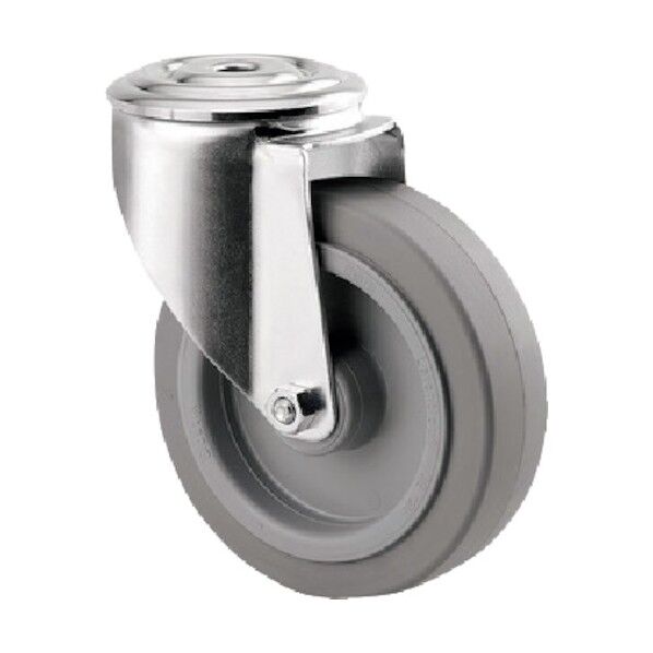 ボルト穴式キャスターALPHA(タイヤ痕レスタイプ) φ100 自在式 3470UFR100P30-13 1点