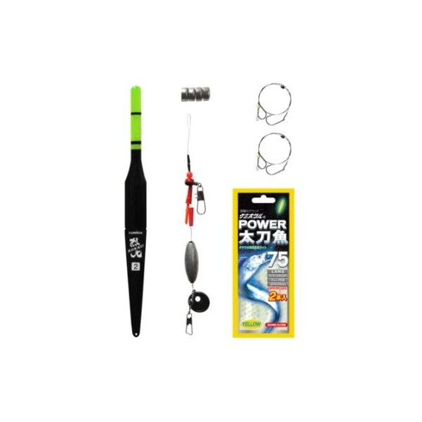 烈光太刀魚ウキ仕掛セットA