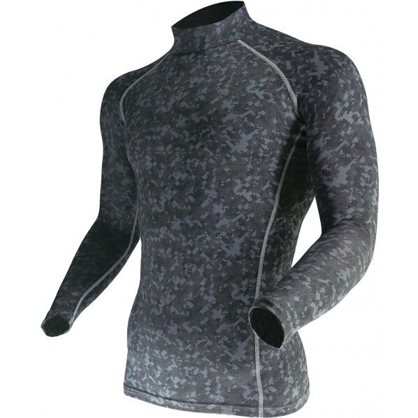 ハイネックシャツ 迷彩 S JW-170 1枚