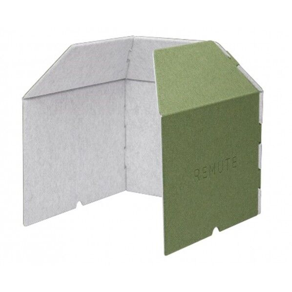 リミュート デスクブース グリーン GTEC144 1個