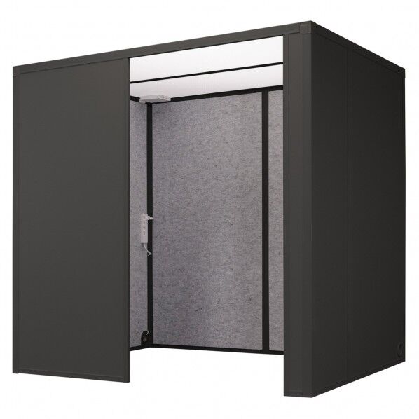 リス GTEC206 リミュート 吸音ブース ワイドII BK GTEC206 1個