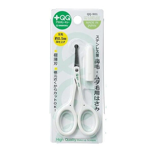 ステンレス製鼻毛・ムダ毛用ハサミ QQ-901 1点