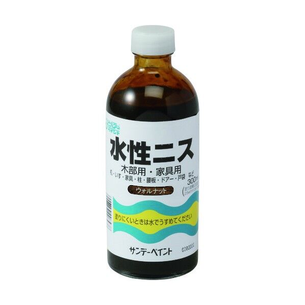 サンデーペイント 水性ニス とうめい 300M 25642 1点