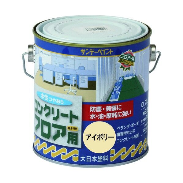 水性コンクリートフロア用 グレー 700M 267293 1点