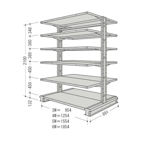 キャンチラック複式増結1連W1004D891H2100F6 CR73S-W6B 1点