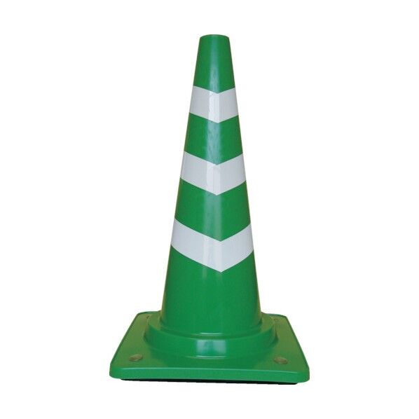 コーンベット付カットスコッチコーン660H φ50緑 8Y0107 1点