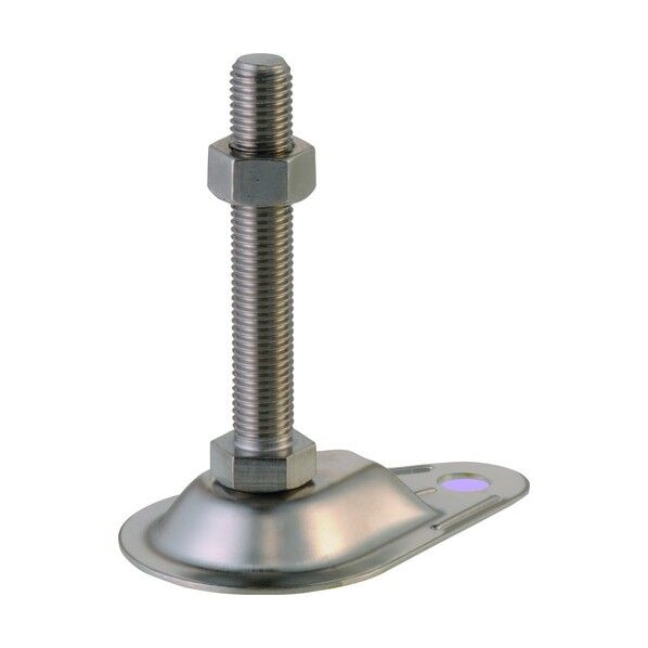 アンカー固定用受け皿強化リブ付(ステンレス) D-E5-12-100SUS 1点