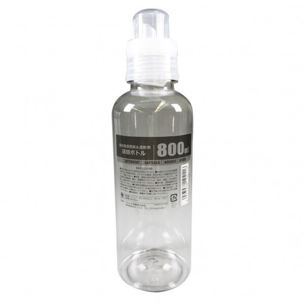 液体洗剤ボトル 800ml 1個