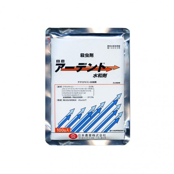 農薬 日本農薬 アーデント水和剤 100g 1個