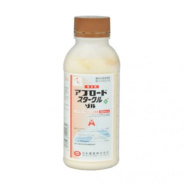 農薬 日本農薬 アプロードスタークルゾル 500ml 1個