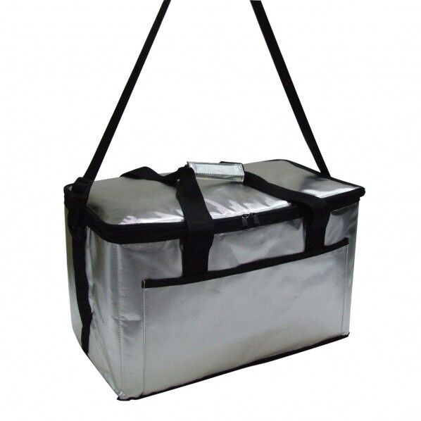 アルミクーラーバッグ 30L (シルバー) U-P878 1個