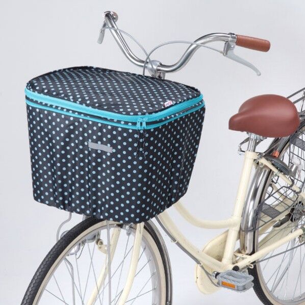 2段式水玉前カゴカバー KW-540 1個