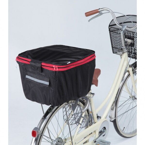 2段式後カゴカバー ブラック KW-275 1個