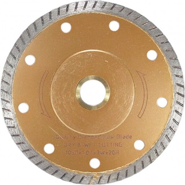 ジュピター ダイヤモンドカッター 超薄タイルカッター 外径105mm 内径20mm 1個