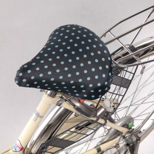水玉サドルカバー BK/水玉 1個