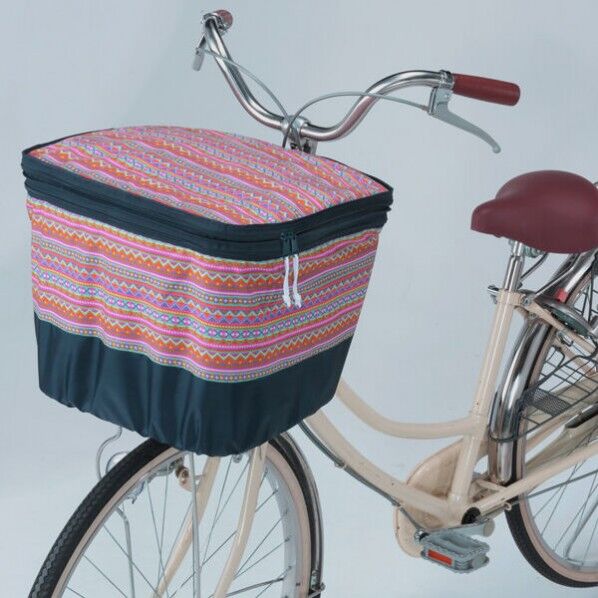 2段式前カゴカバー ネイティブレッド K-NR5 1個