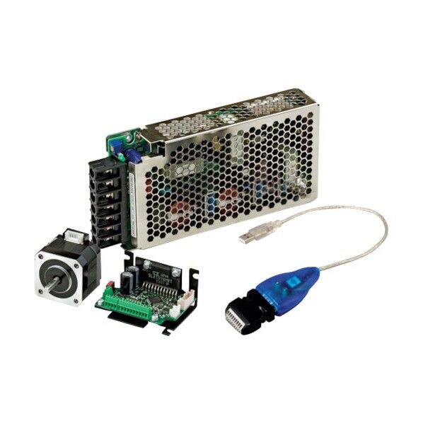 シナノケンシ コントローラ内蔵マイクロステップドライバ&ステッピングモータ CSA-UPシリーズ CSA-UP56D1-SE-PSU4A 1点