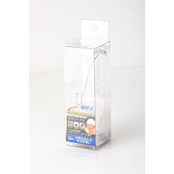 ヨーロピアンスタイル 安全ゴーグル クリアーレンズ 2722-T 1個