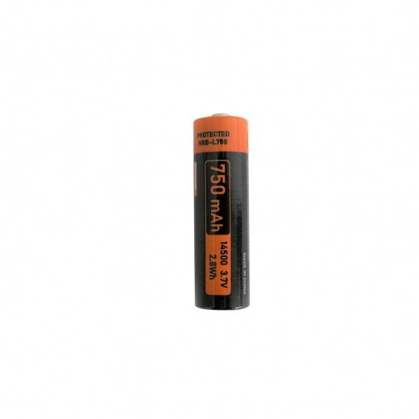 Nicron 14500 3.7V 750mAh リチウムイオン電池 NRB-L750 1個